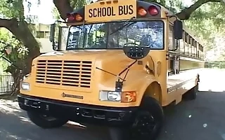 The Bus to school turns into a place of Sin and Orgasm !!! -
